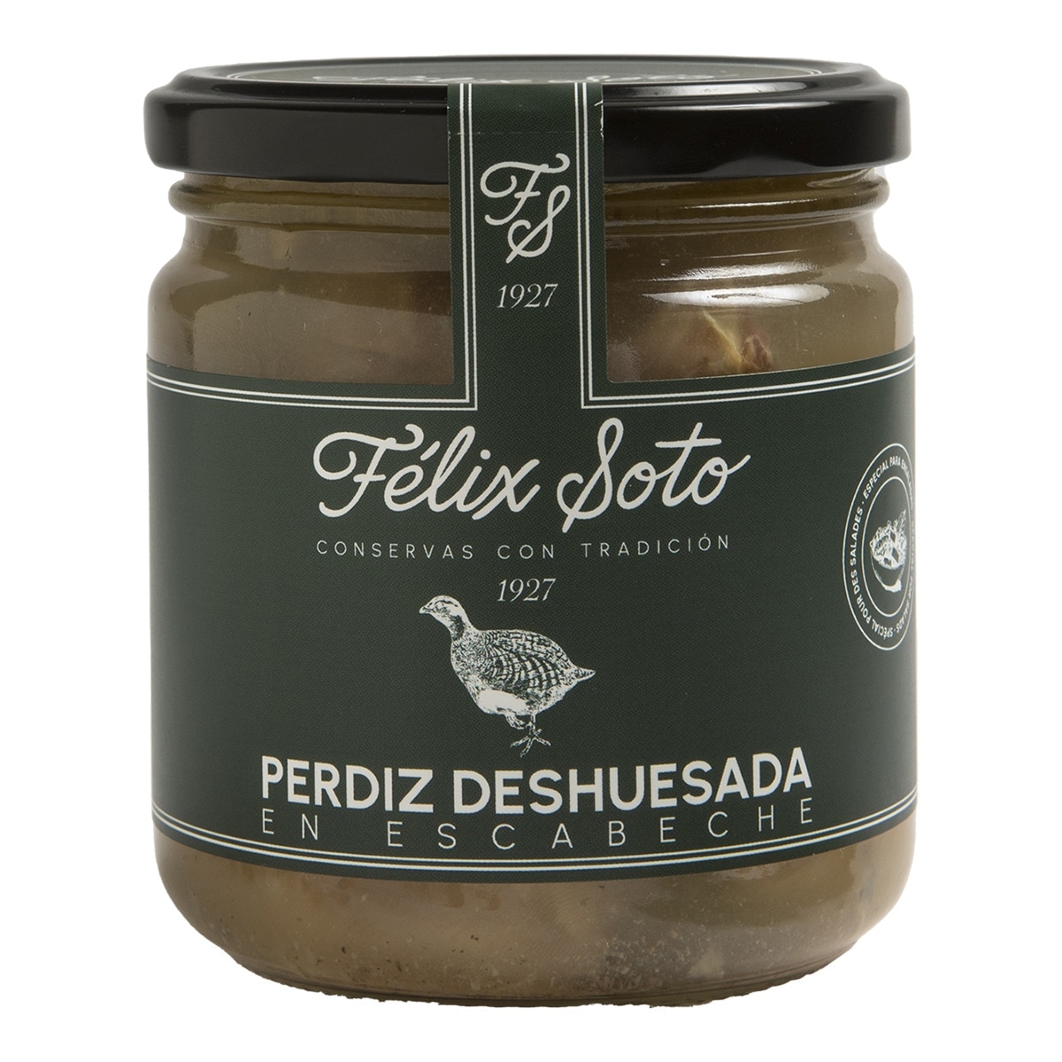 Imagen 0 de Ensalada de perdiz deshuesada en escabeche Féliz Soto