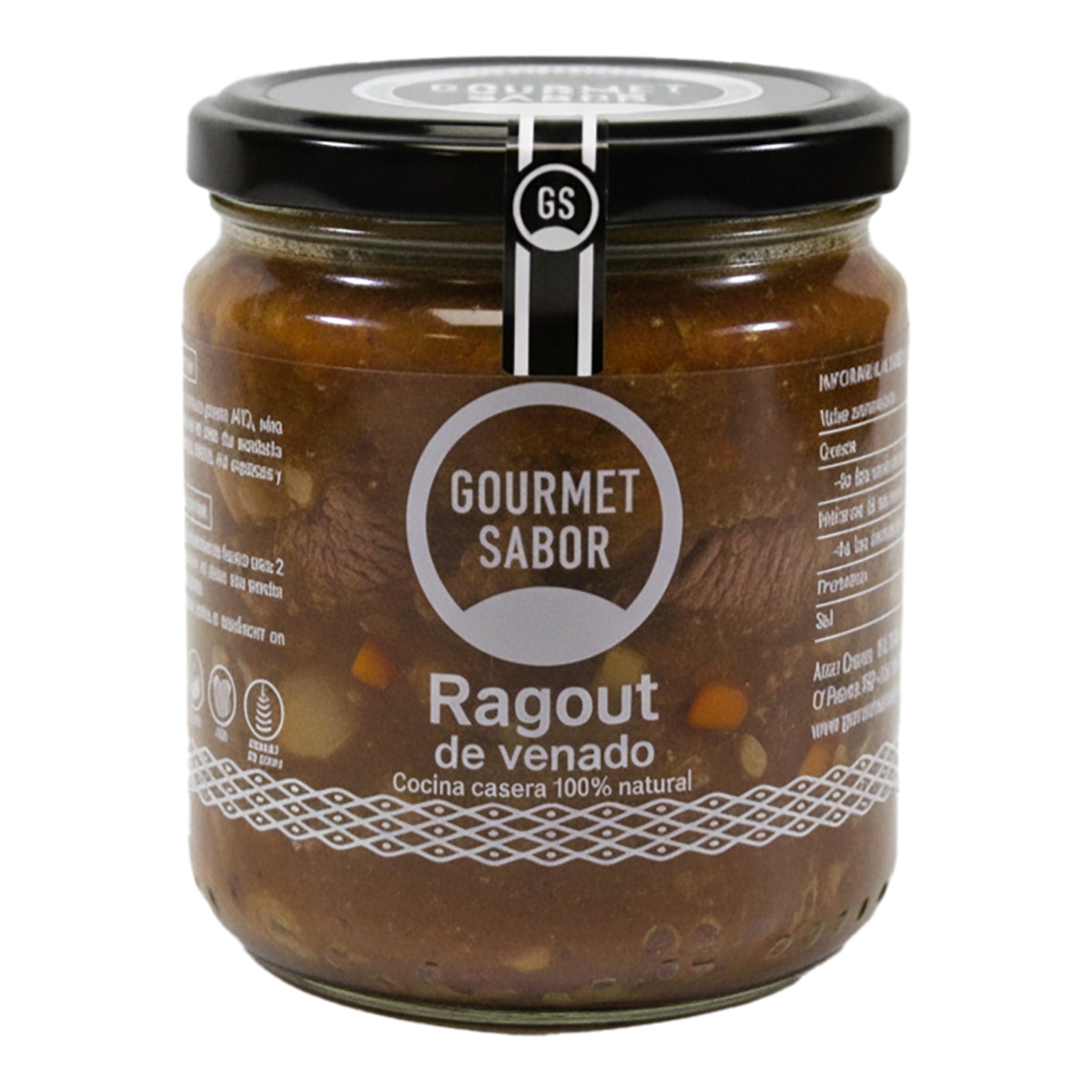 Imagen 0 de Carrillada ibérica en salsa castellana Gourmet Sabor