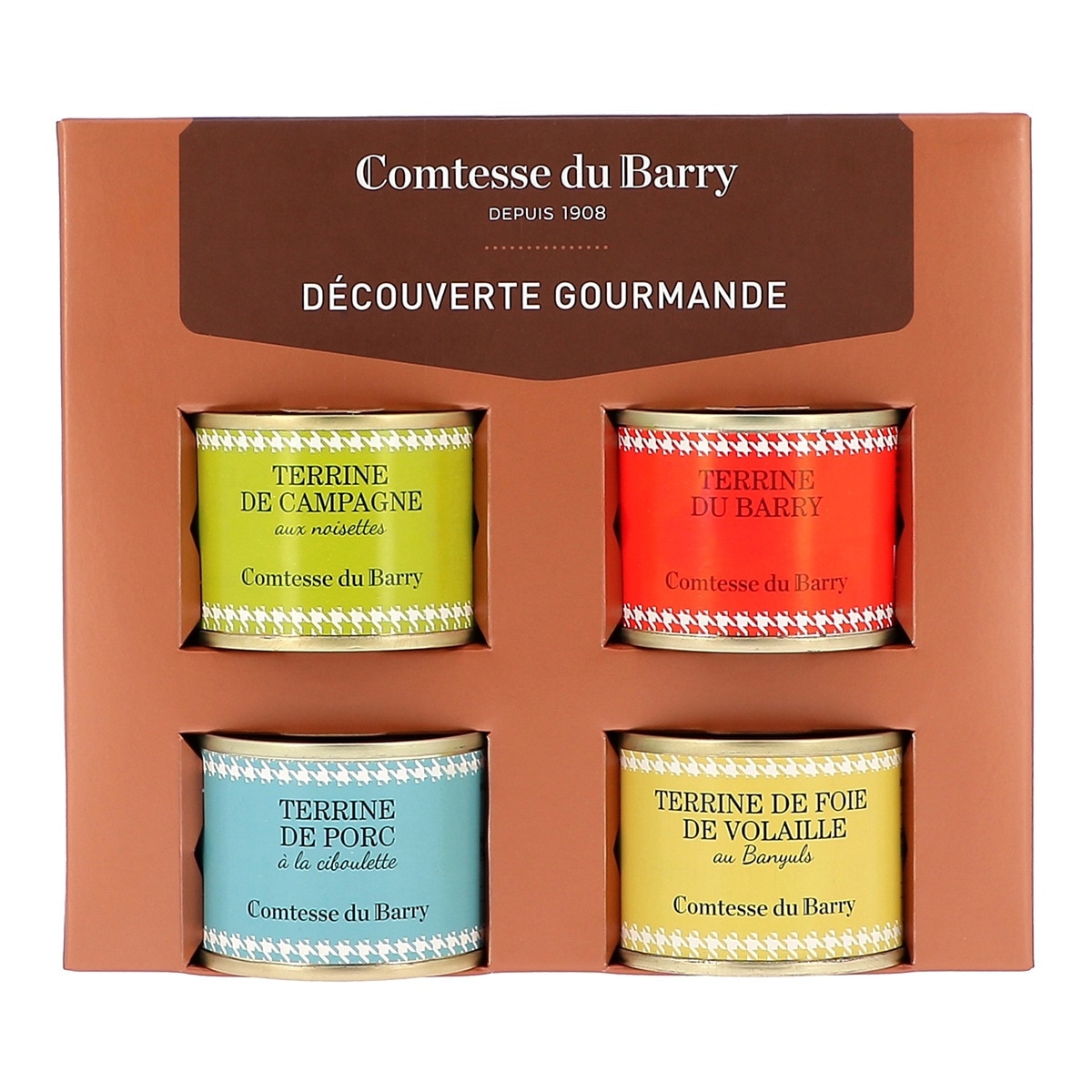 Imagen 0 de Surtido de 4 patés variados La Baguette Comtesse du Barry