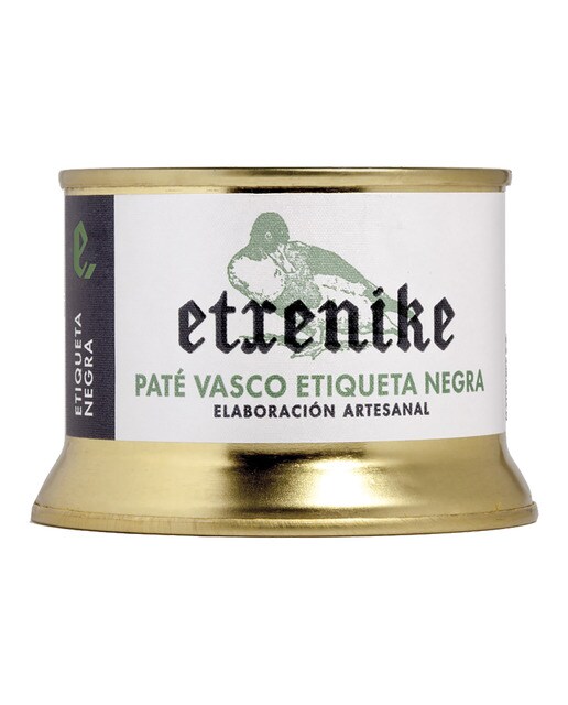 Paté vasco de pato etiqueta negra Etxenike 1