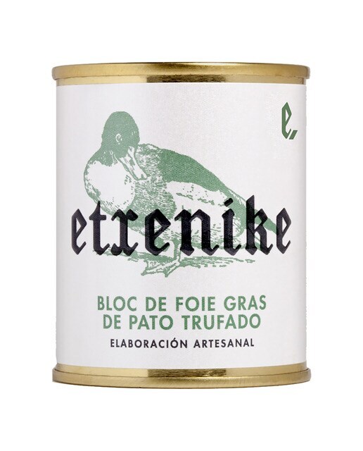 Bloc de foie gras de pato trufado Etxenike