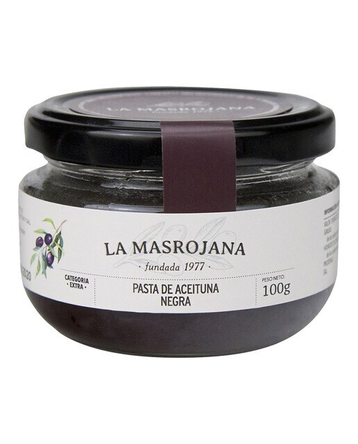 Paté de aceituna negra La Masrojana