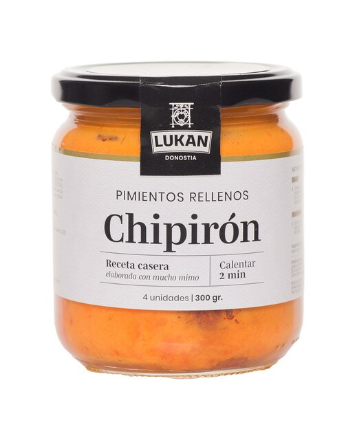 Imagen 0 de Pimientos rellenos de Chipirón Lukan Gourmet
