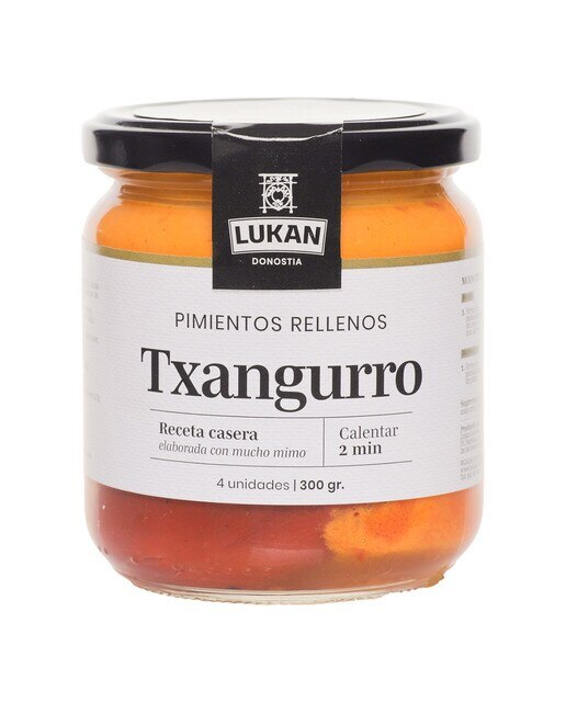 Imagen 0 de Pimientos rellenos de Txangurro Lukan Gourmet