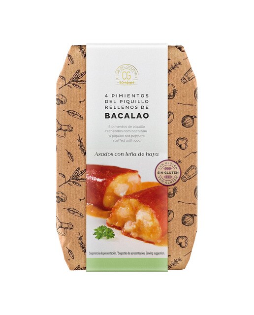 Pimientos del piquillo rellenos de bacalao Club del Gourmet 1