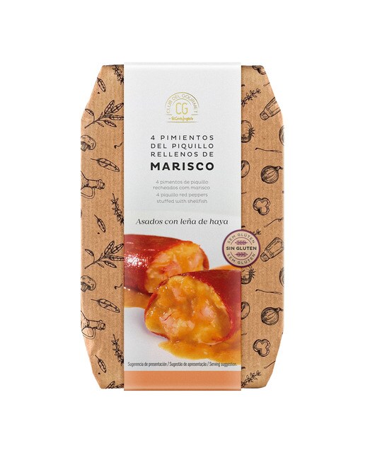 Pimientos del piquillo rellenos de marisco Club del Gourmet 1