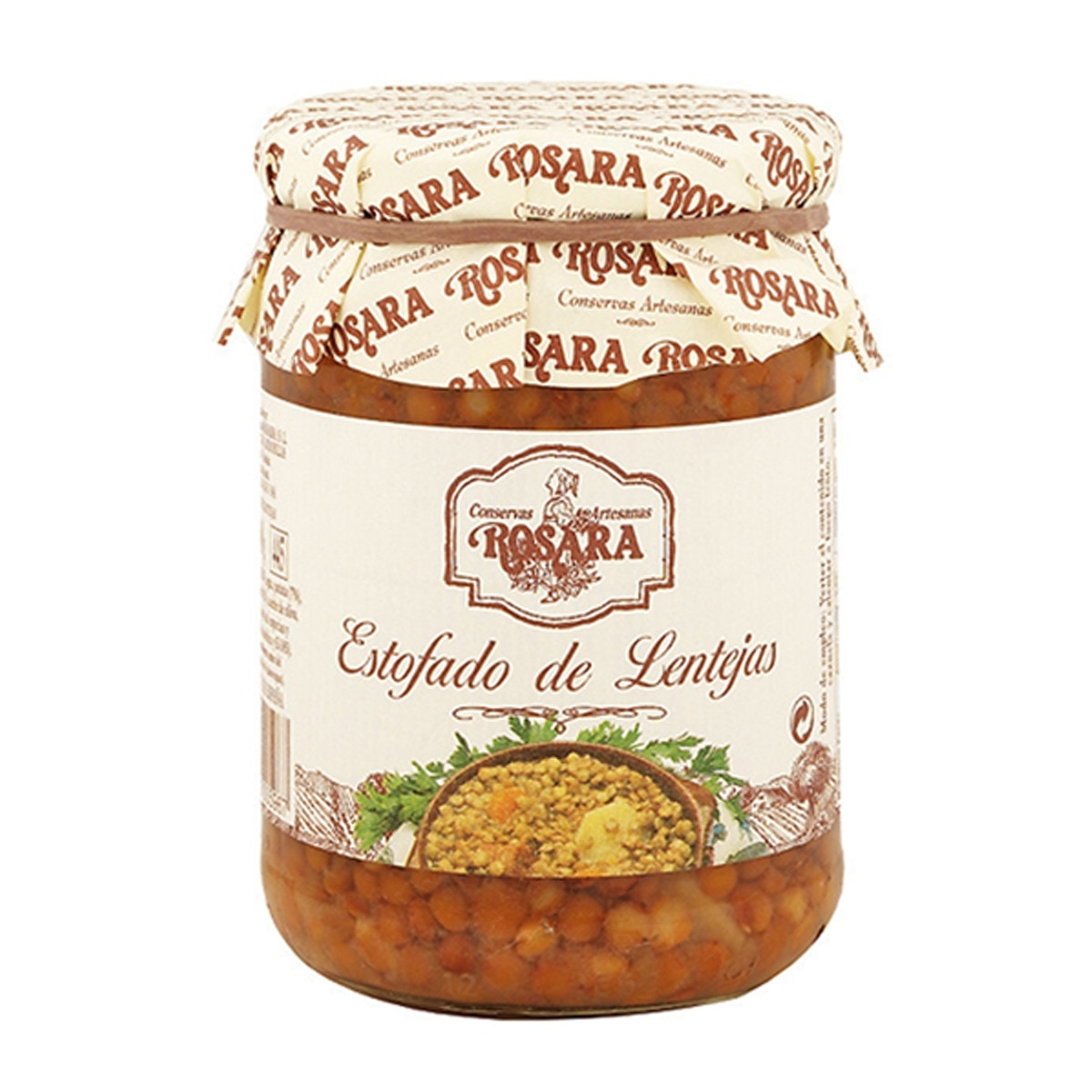 Estofado de lentejas Rosara 1