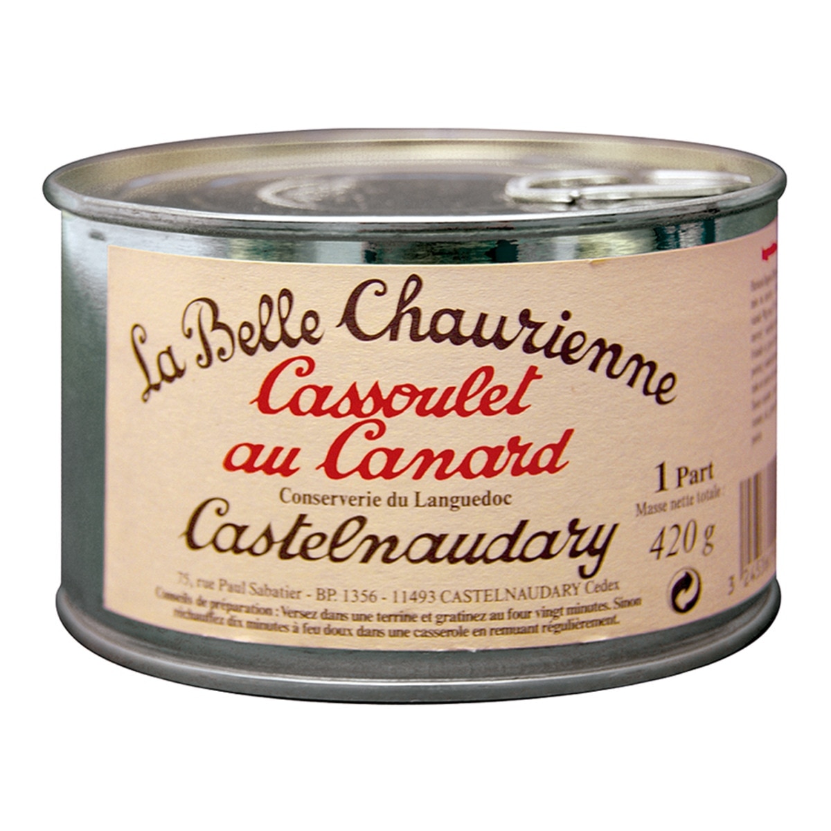Imagen 0 de Cassoulet de pato La Belle Chaurienne
