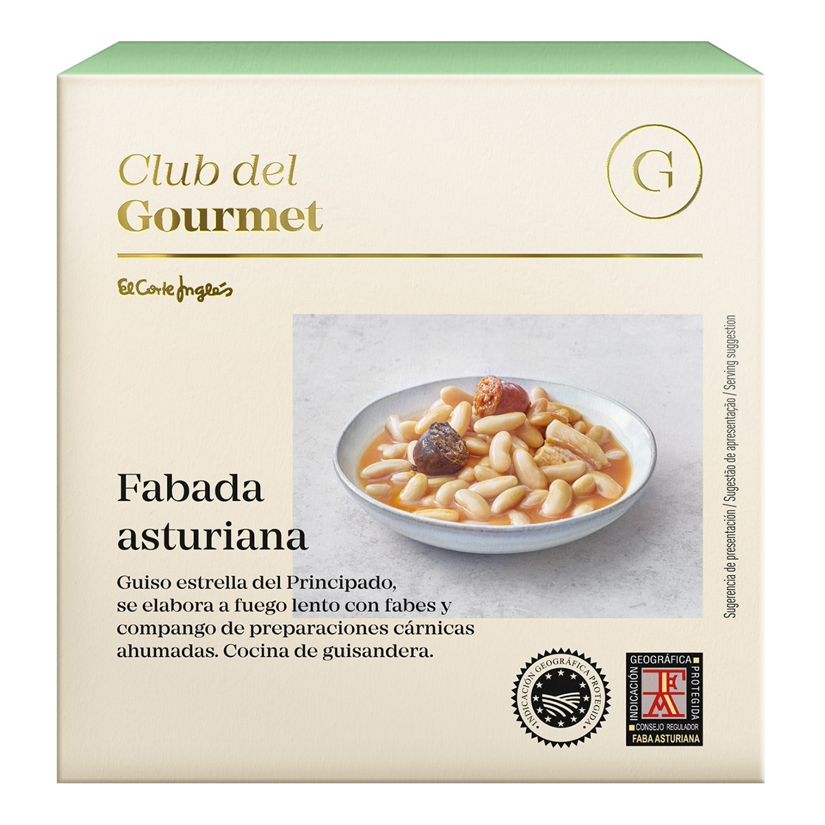 Imagen 0 de Fabada asturiana sin gluten Club del Gourmet