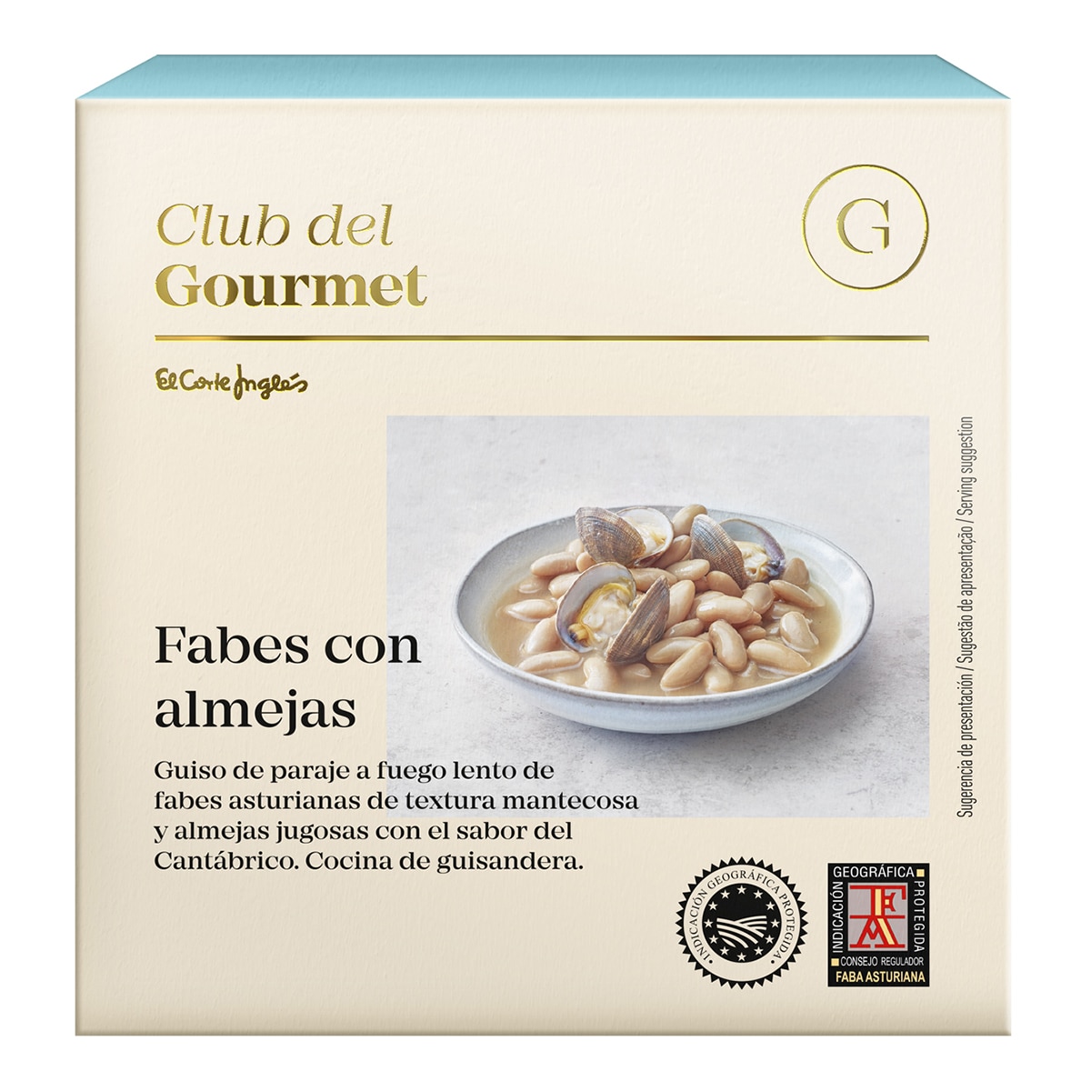 Imagen 0 de Fabes con almejas Club del Gourmet