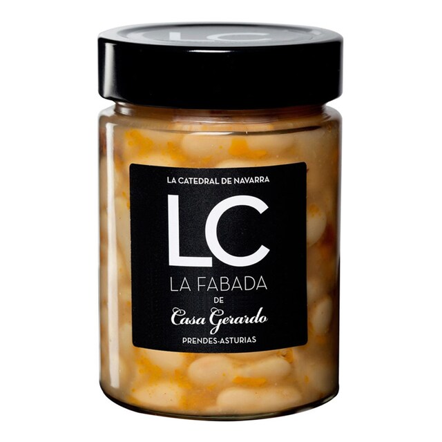 La fabada de Casa Gerardo La Catedral de Navarra