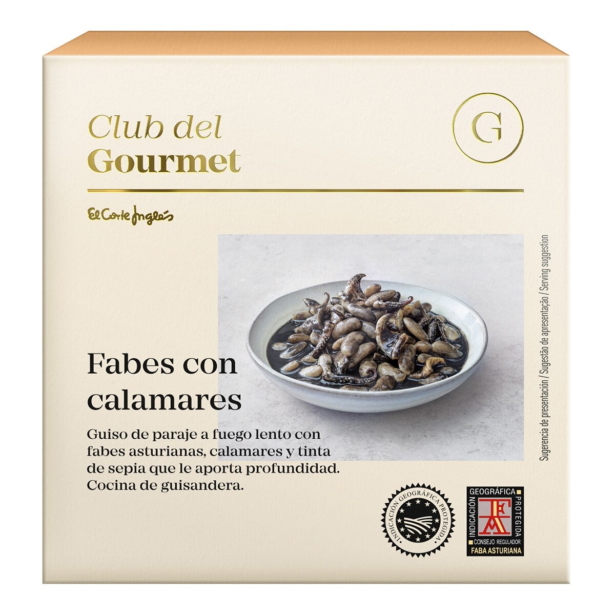 Imagen 0 de Fabes con calamares Club del Gourmet