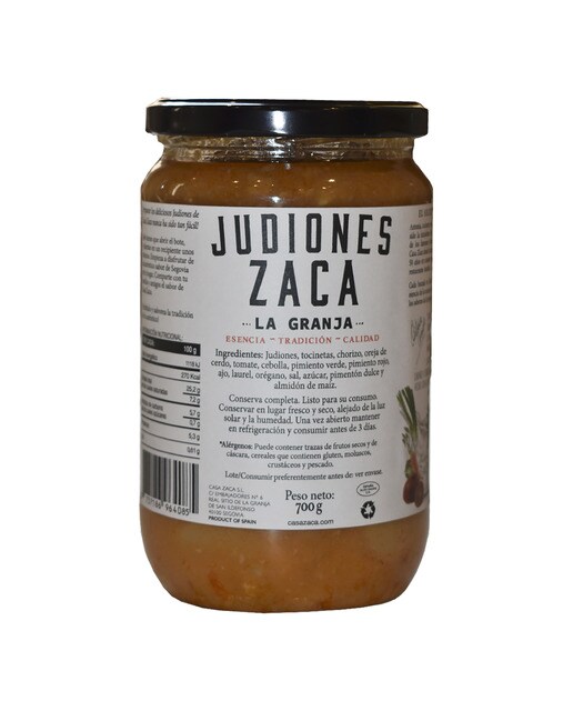 Judiones de la Granja Casa Zaca 2