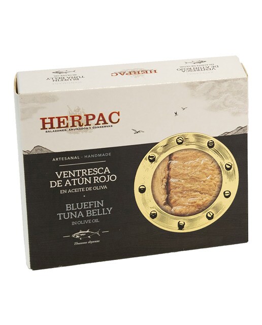 Ventresca de atún rojo en aceite de oliva Herpac 2