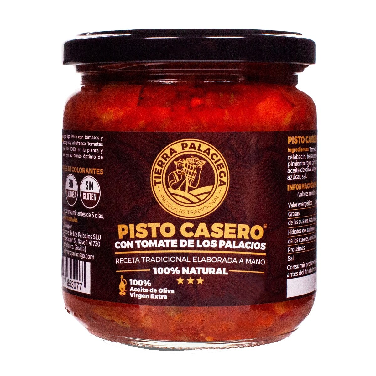 Imagen 0 de Pisto casero con tomate de Los Palacios Tierra Palaciega