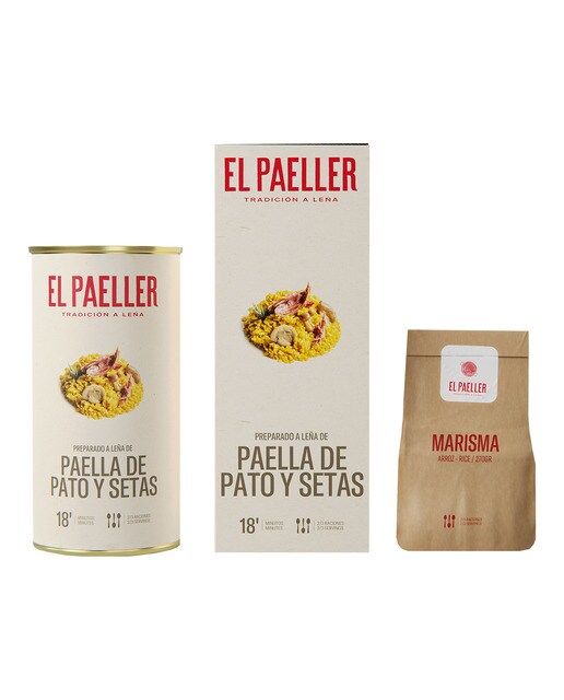 Imagen 0 de Paella de pato y setas El Paeller