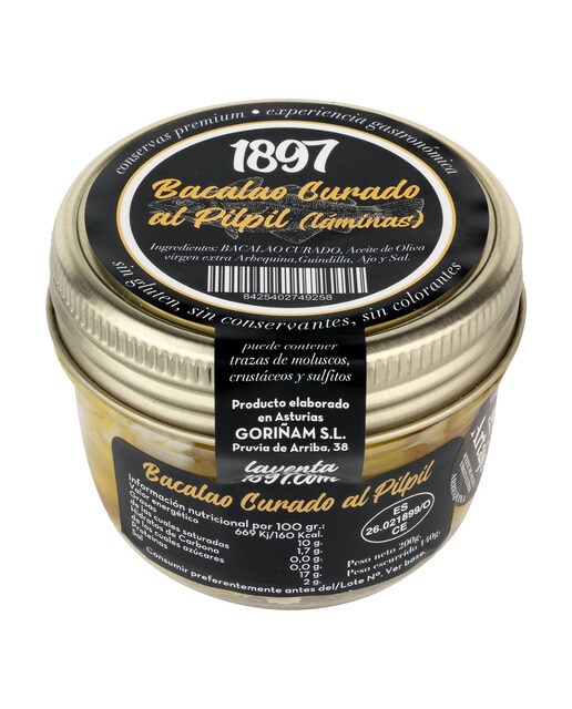 Imagen 0 de Bacalao curado al pilpil La Venta 1897