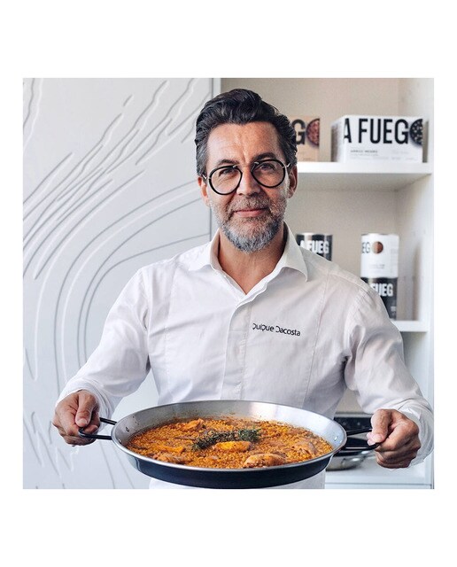 Paella valenciana A Fuego by Quique Dacosta 4