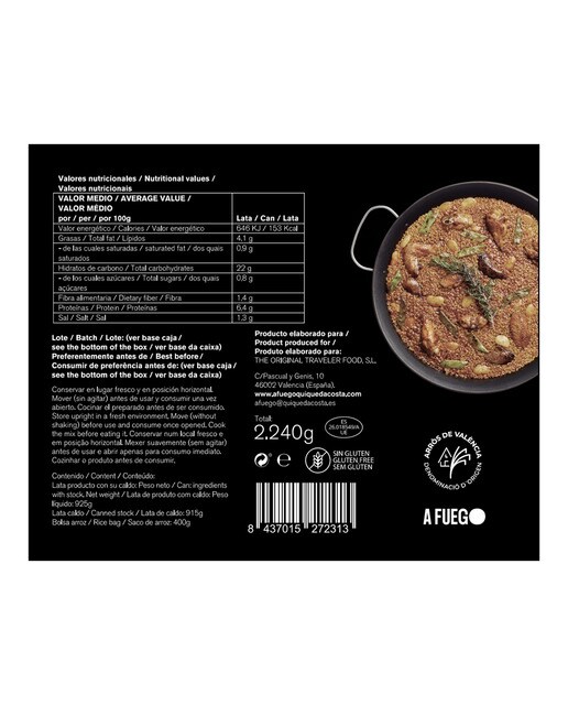 Paella valenciana A Fuego by Quique Dacosta 6