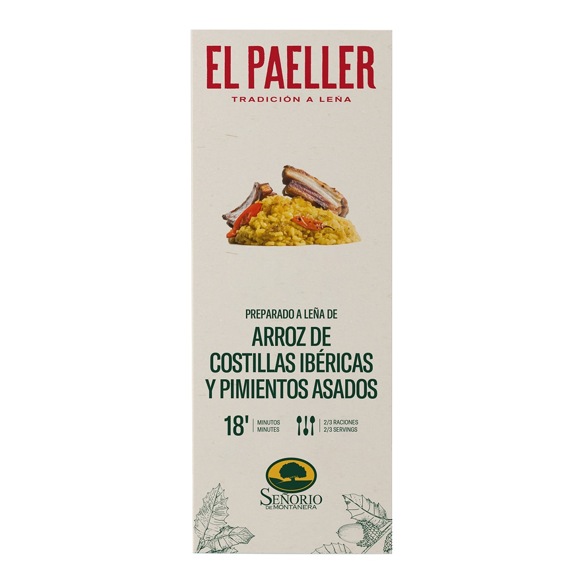 Imagen 0 de Arroz con costillas ibéricas y pimientos asados El Paeller