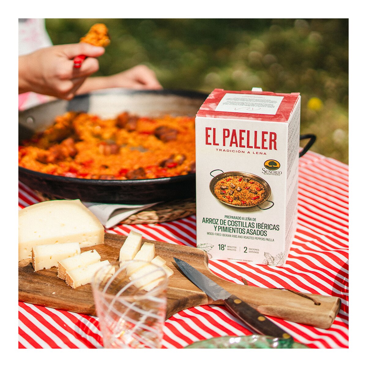 Arroz de costillas Ibéricas y pimientos asados a la leña El Paeller 2
