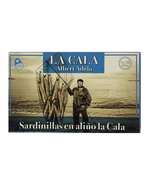 Sardinillas en aliño La cala Albert Adrià 1