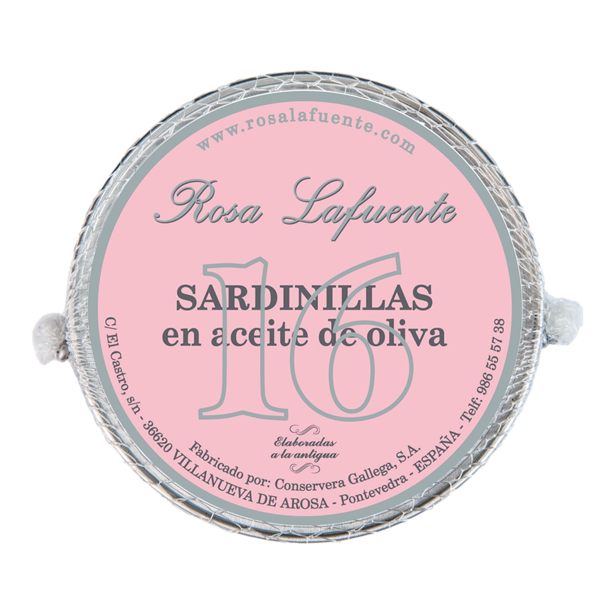Imagen 0 de Sardinillas en aceite de oliva Rosa Lafuente 16 piezas