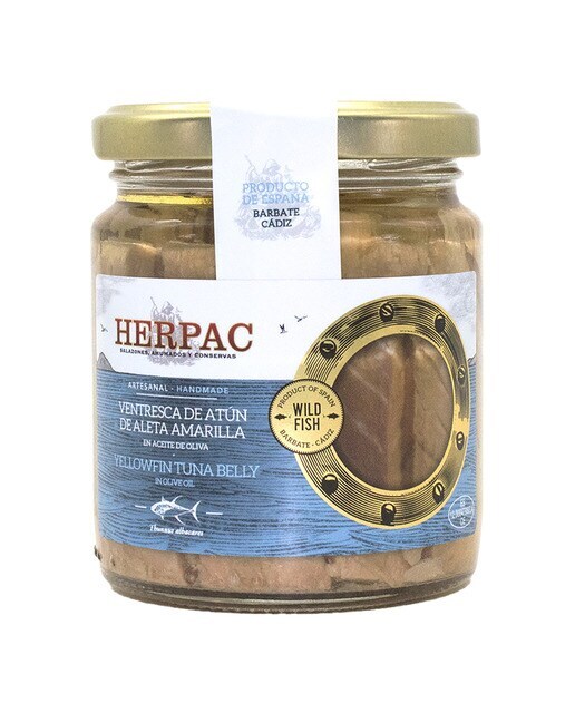 Ventresca de atún en aceite de oliva Herpac