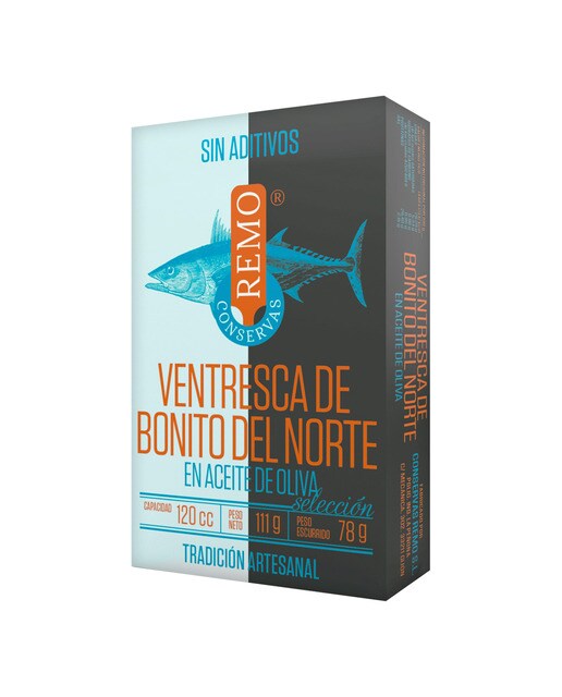 Ventresca de bonito en aceite de oliva Remo 1