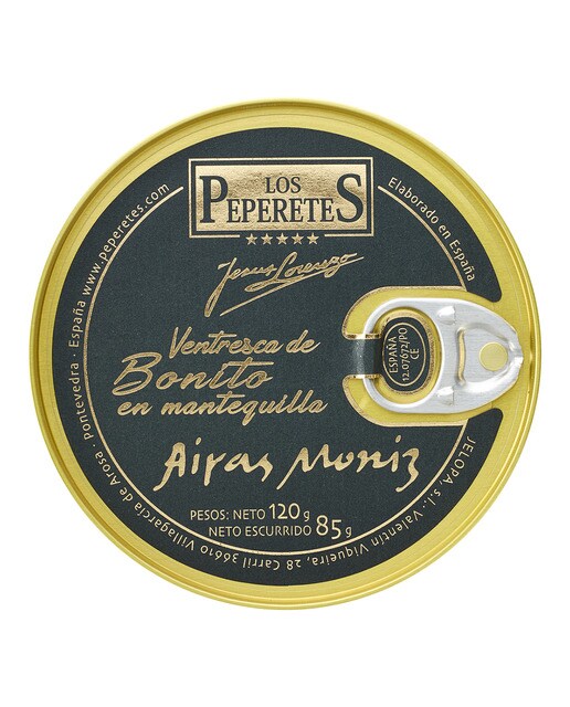 Los Peperetes - Ventresca de bonito del norte en mantequilla de "Airas Moniz" Los Peperetes.