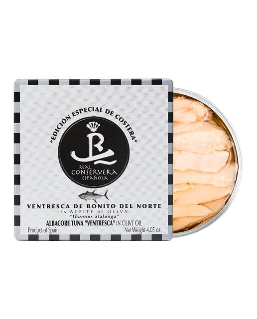 Imagen 0 de Ventresca de bonito del norte en aceite de oliva Edición Especial de Costera Real Conservera Española
