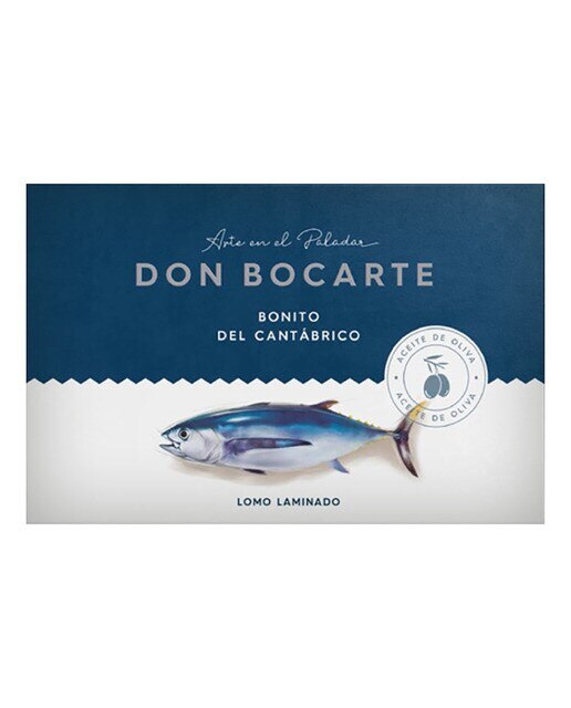 Imagen 0 de Cogote laminado de bonito del norte en aceite de oliva Don Bocarte 90 g