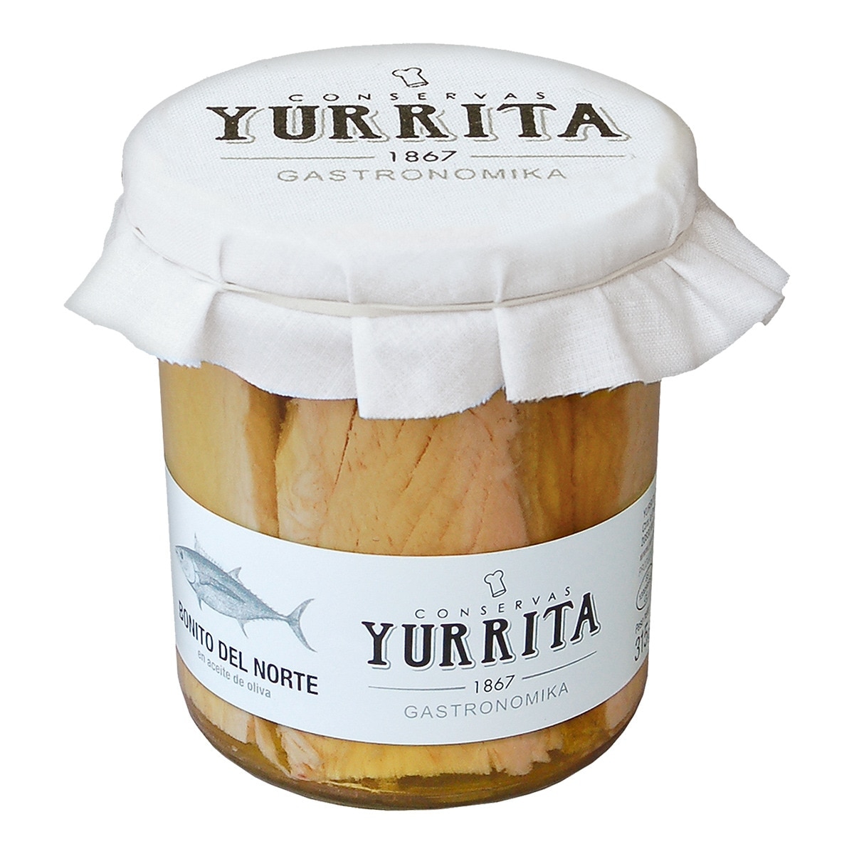 Imagen 0 de Lomos de bonito del norte en aceite de oliva Yurrita