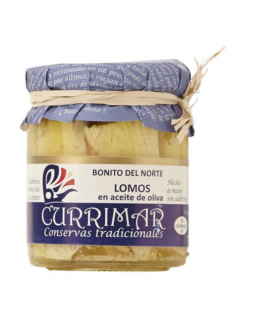 Imagen 0 de Lomos de bonito del Norte en aceite Currimar