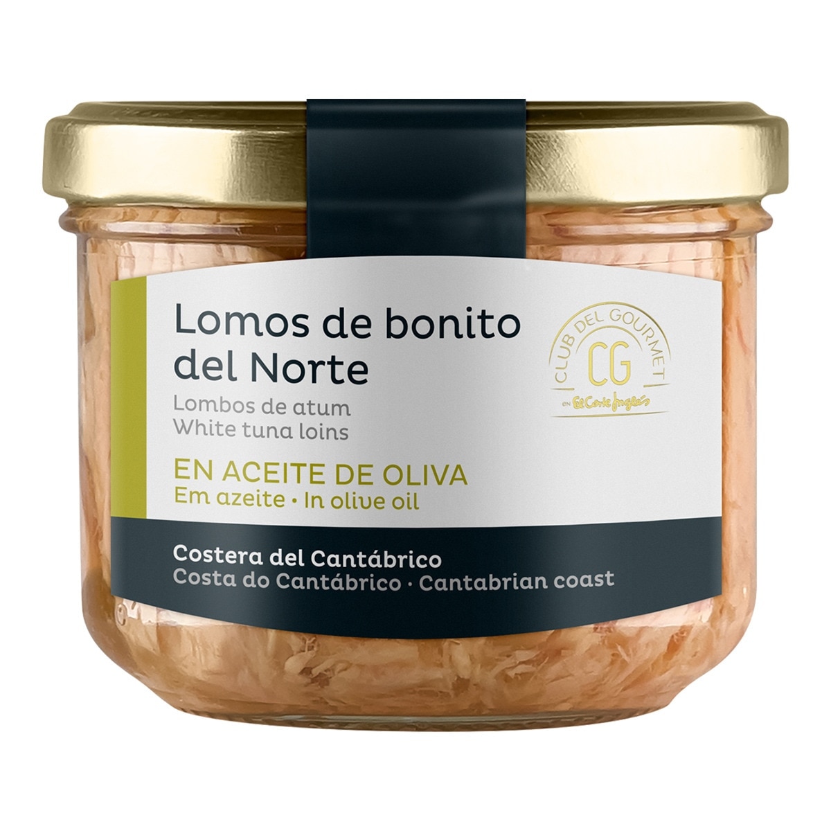 Lomos de Bonito del Norte en aceite de oliva Club del Gourmet 1