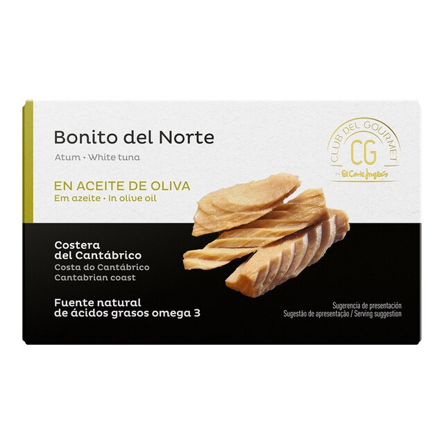Bonito del Norte en aceite de oliva Club del Gourmet