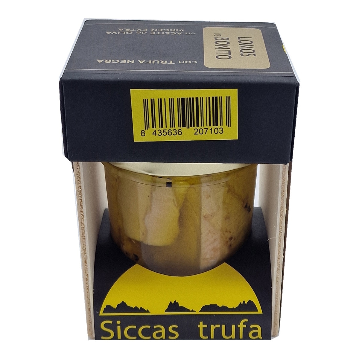 Lomos de bonito con trufa negra en aceite de oliva virgen extra Siccas Trufa 2