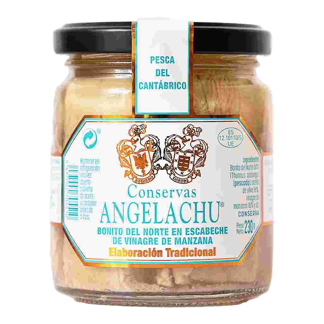 Imagen 0 de Bonito del norte en escabeche de vinagre de manzana Angelachu