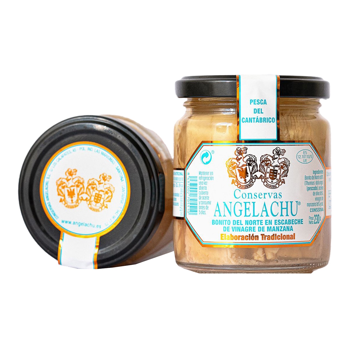 Bonito del norte en escabeche de vinagre de manzana Angelachu 2