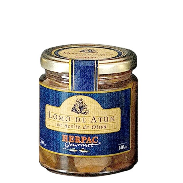 Lomos de atún rojo de almadraba en aceite de oliva Herpac