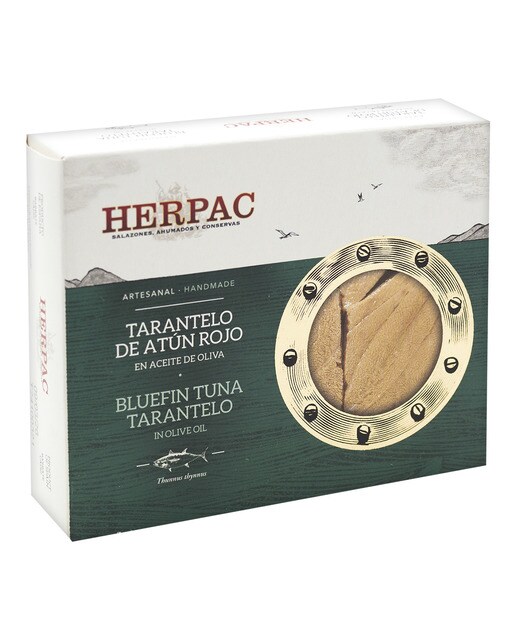 Imagen 0 de Tarantelo atún rojo de almadraba en aceite de oliva Herpac