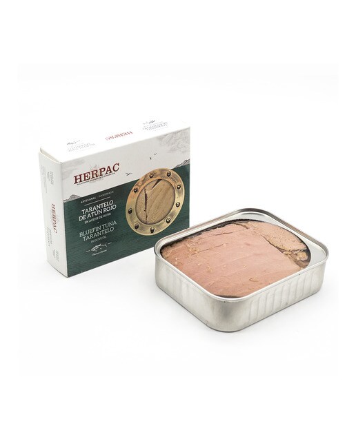 Tarantelo atún rojo de almadraba en aceite de oliva Herpac 2