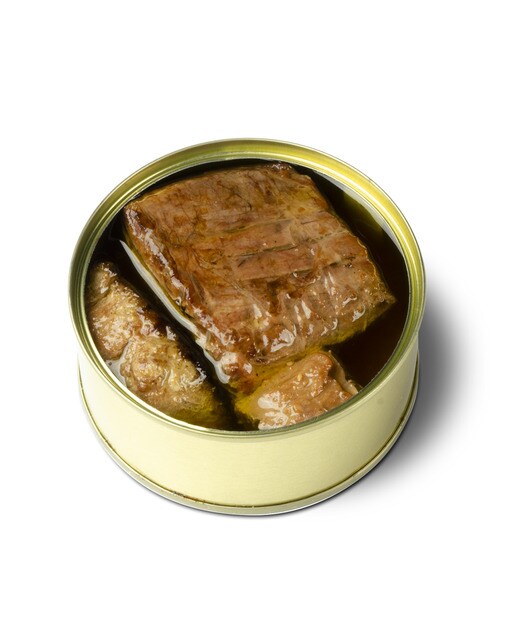 Lomo blanco de atún rojo a la brasa en aceite de oliva virgen extra Güeyumar 2