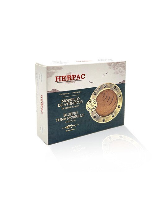 Morrillo de atún rojo en aceite de oliva Herpac 2