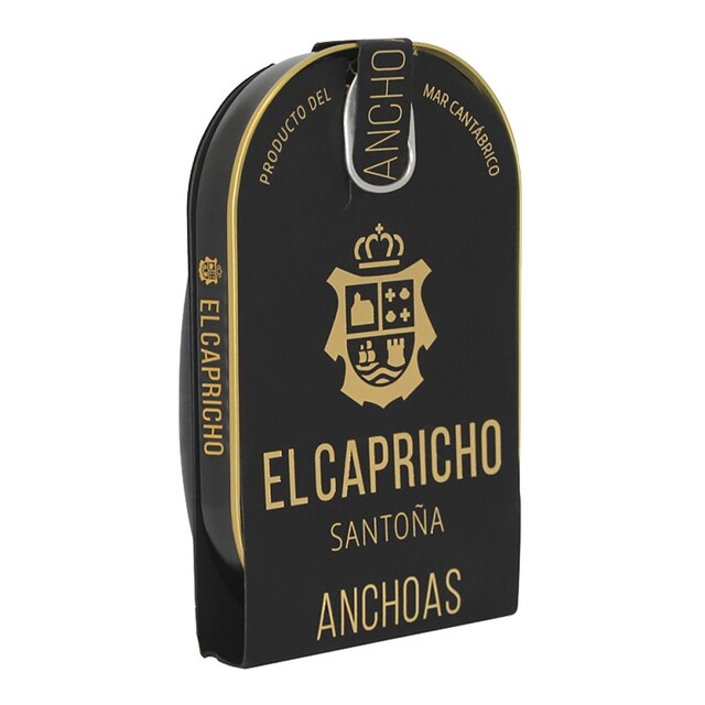 Filetes de anchoa Santoña en aceite de oliva virgen extra 14-16 piezas El Capricho