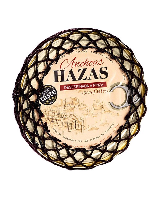 Imagen 0 de Anchoas despinadas del Cantábrico en aceite de oliva 13-15 filetes Hazas