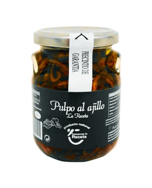 Imagen 0 de Pulpo al ajillo Conservas La Receta