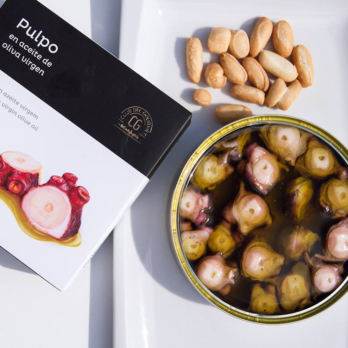 Pulpo en aceite de oliva virgen Club del Gourmet 2