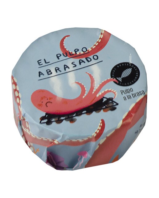 Imagen 0 de Pulpo a la brasa en aceite de oliva virgen extra Güeyumar