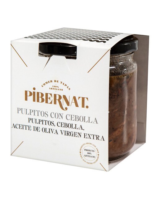 Pulpitos con cebolla 100% artesano Pibernat